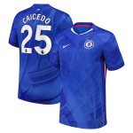 Günstige Fußballtrikots Chelsea Caicedo 25 Heimtrikot 2025-26 Kurzarm